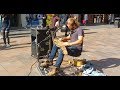 Malachy (from Oisin & Malachy) busking Buchanan St - 28.09.17