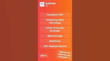 Moderna: Leading the mRNA Revolution in Biotech
