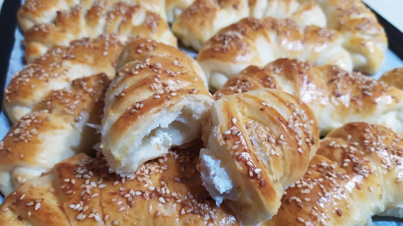 Najmekše pamuk kifle - bez mleka - jednostavne