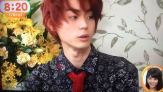 ②菅田将暉 2016.1.9 めざましどようび ハイ&ロー