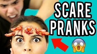 TOP 7 SCARE PRANKS FOR FRIENDS & FAMILY! NataliesOutlet