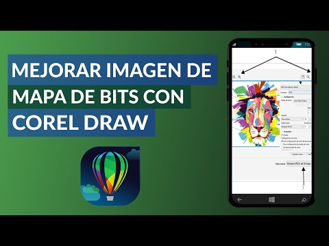 Cómo mejorar una imagen de mapa de bits utilizando COREL DRAW - Paso a paso