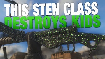 THIS STEN CLASS IS SO OVERPOWERED IT DESTROYS KIDS...          COD WW2