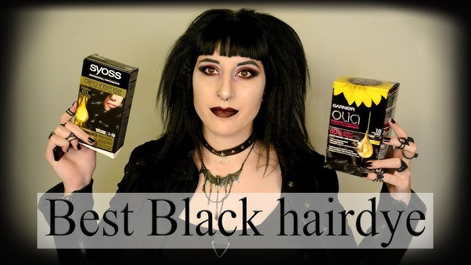 Black Hair Color: Blackest Black to Blue Black