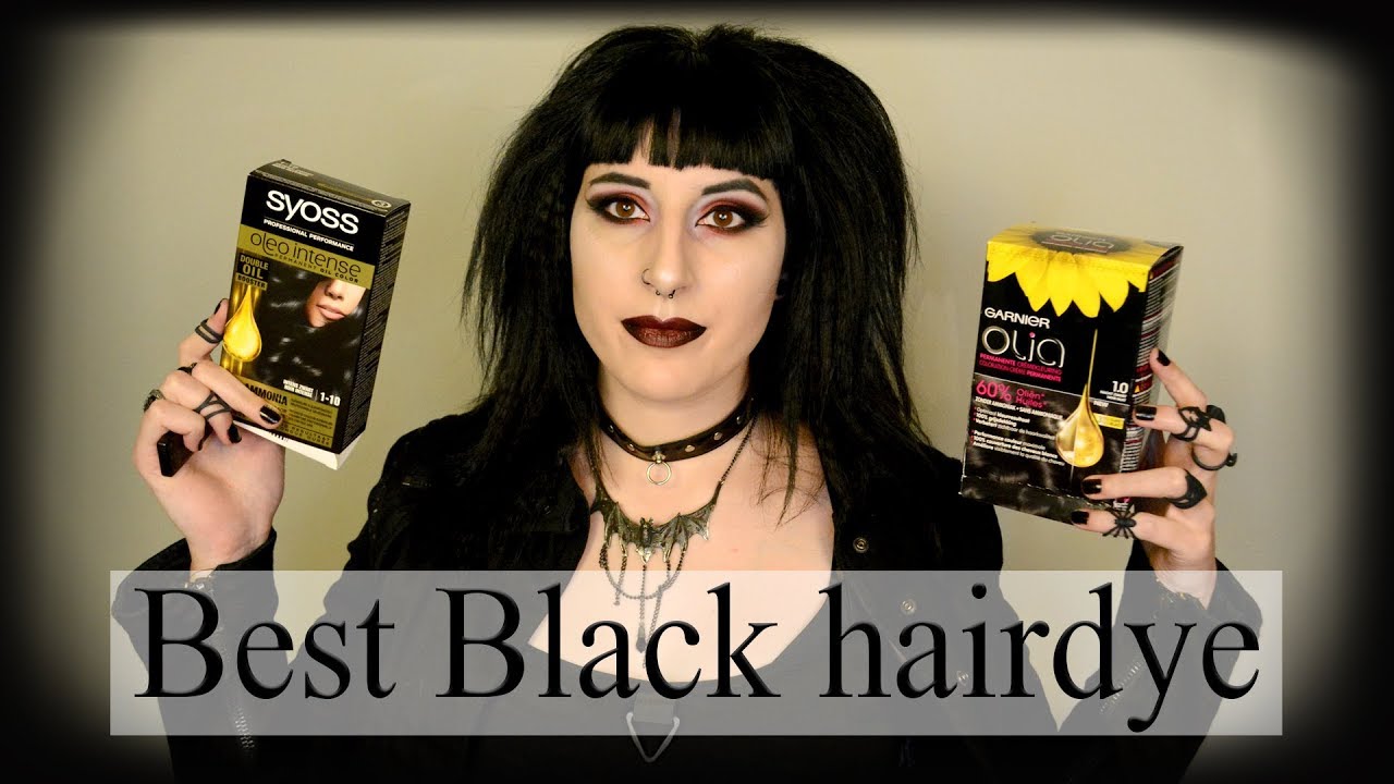 Best Black Hair Dye Permanent Black Hair Goth Black Hair 2019 YouTube Best Black Hair Dye Permanent Black Hair Goth Black Hair 2019 YouTube