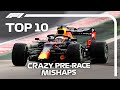 Top 10 Pre-Race Mishaps in F1