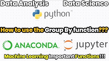 How to use the Group By function ??? | Data analysis | jupyter notebook | python | One Magic Minute