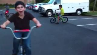 Harlem shake bicycle FAIL 2
