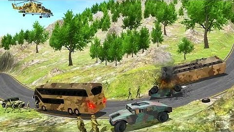 Army Bus Simulator 2020 - Bus Driving Game Android Gameplay