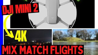 DJI mini 2 mix match flights 4k Resimi