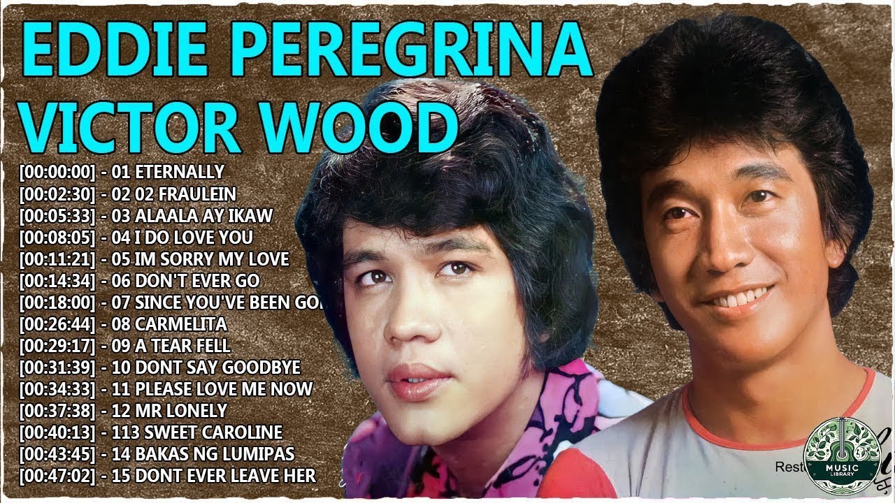 Victor Wood  Eddie Peregrina  Oldies Nonstop Medley 70s 80s 90s  Best Songs All Time  oldies