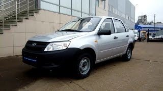 2012 Lada Granta. Start Up, Engine, and In Depth Tour.