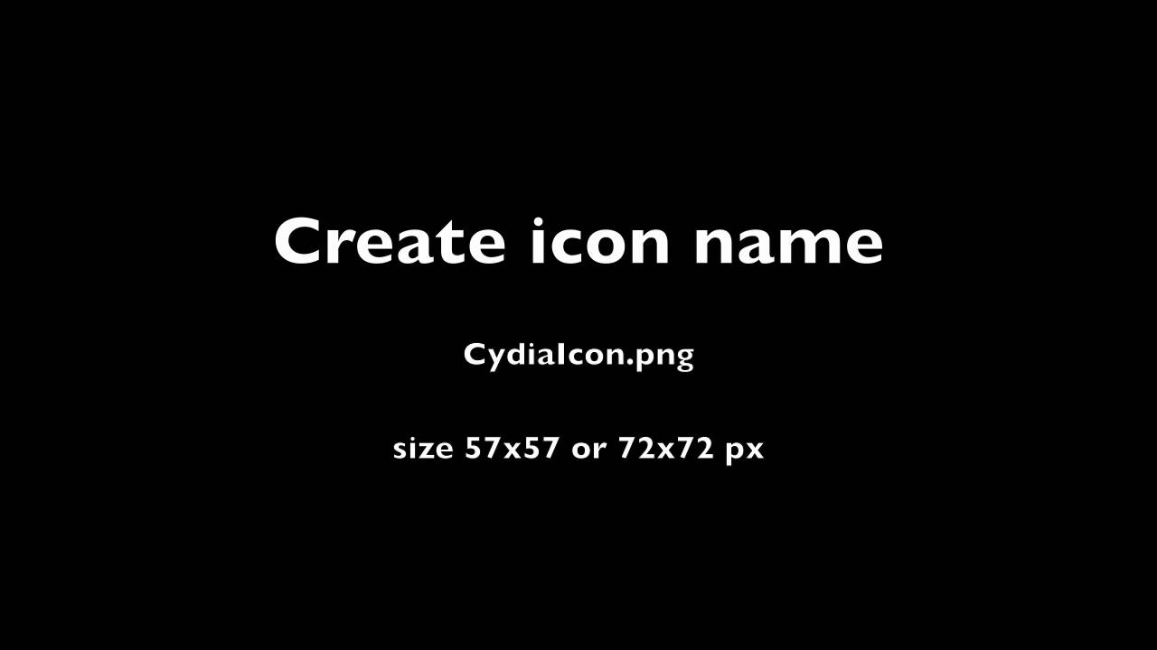 How to add icon to Cydia Repo in 30 second