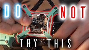 What is the BEST way to mount your Flight Controller on an FPV Drone TESTED