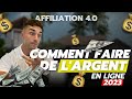 Affiliation 40  comment faire de largent en ligne en 2023 