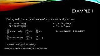 Calculus C3S4L2 The Chain Rule with Two or More Variables