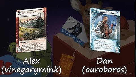 Android Netrunner: Charity Gift games (Mti vs. Gabe)