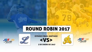 EN VIVO: TIGRES DEL LICEY VS ÁGUILAS CIBAEÑAS - ROUND ROBIN 2017