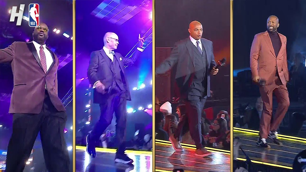 ⁣Inside the NBA crew introduced in Indiana - 2024 NBA All-Star Weekend