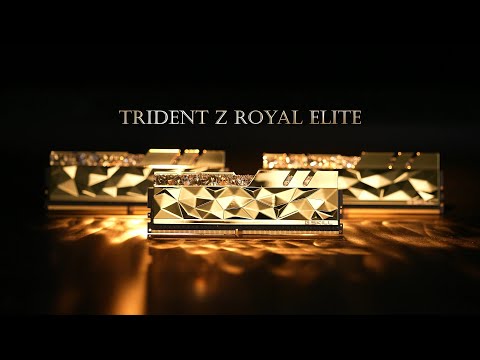Trident Z Royal Elite Series - The Ultimate Luxury Performance DDR4 Memory