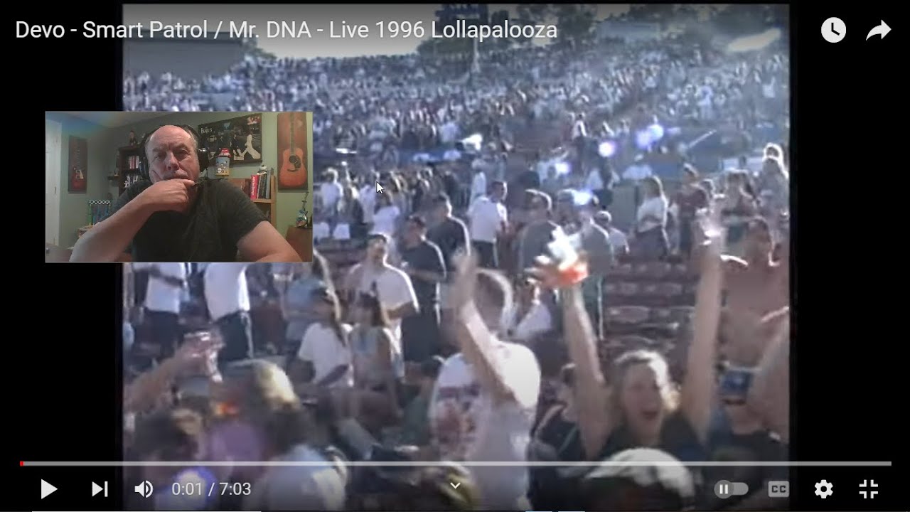 DEVO – Smart Patrol/Mr. DNA — концерт Lollapalooza 1996 года | INTO THE MUSIC REACTION | KoFi Req...
