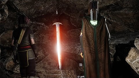 BLENDER-TIME LAPSE (3D ANIMATION)- Modeling a Glowing Sword scene.