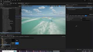 Unreal 5.1 Beach tours and stock water shore lapping tutorial.