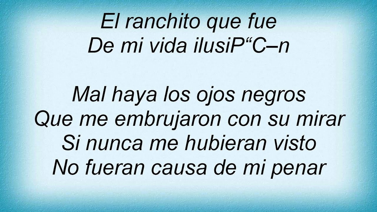 Linda Ronstadt Mi Ranchito Lyrics YouTube
