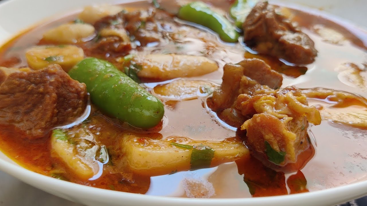 Arvi Gosht ka Salan Recipe - How to make Arbi Gosht by Cooking with Asifa