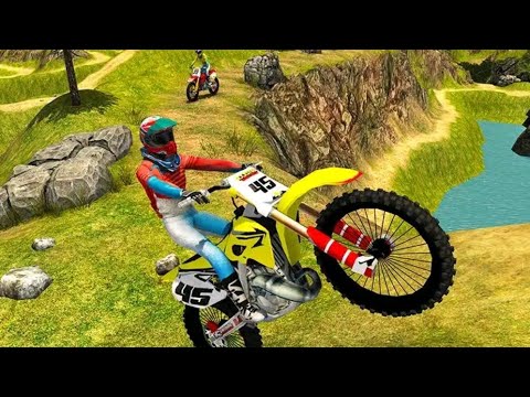 Uphill offrod motorbike Rider - 3D motorcycle Games - Android Game play