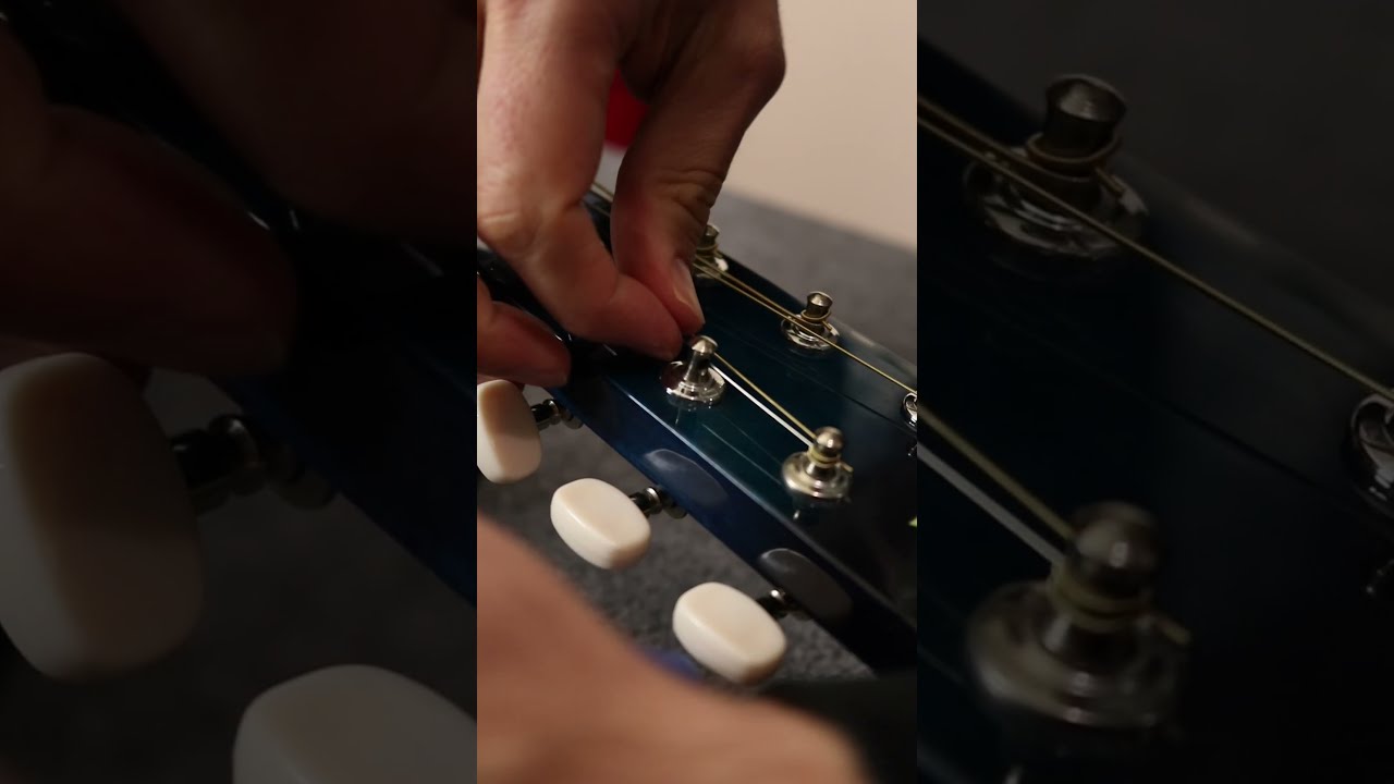 The BEST Way To String A Guitar You Decide 