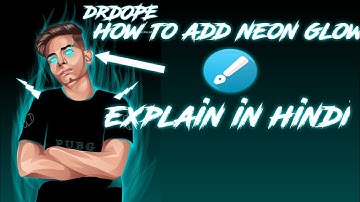 How to add glowing effect in your vector art in infinite design (android)//step by step