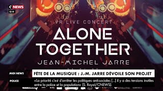 Fête de la musique : Jean-Michel Jarre dévoile son projet pour le 21 juin