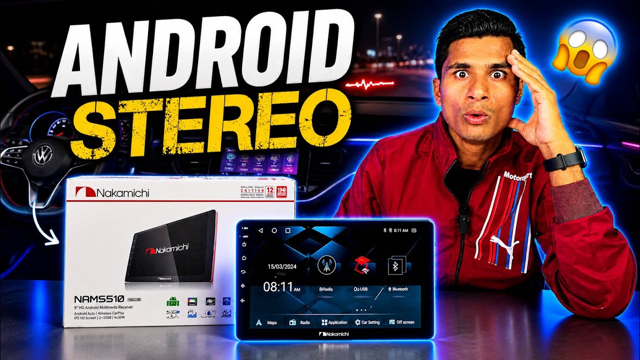NAKAMICHI NAM5510 ANDROID STEREO REVIEW 🔥 - YouTube