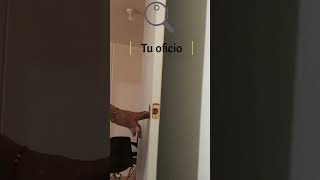 Cómo Colocar Chapa en Puertas Preparadas | Colocar chapa (cerradura) de manera fácil y sencilla by tu oficio 788 views 3 months ago 5 minutes, 4 seconds