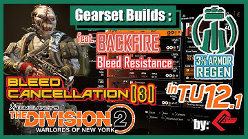 Foundry Backfire Build (3% Armor Regen + Bleed Resistance) | The Division 2 | TIPS by Random Plays
