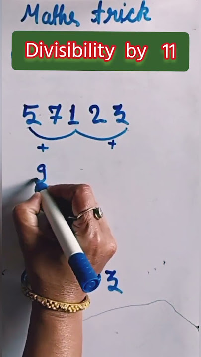 divisibility by 11 ,#shorts, #mathtricks , #maths