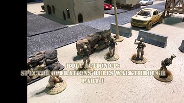 Bolt Action CP: Spectre Operations Rules Rundown Part 1