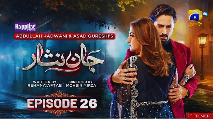 jaan nisar episode 26 || jaan nisar Ep 26 (Eng_sub) entertainment drama TV