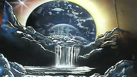 optical illusion custom spacepainting