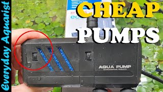 Should You Buy CHEAP Aquarium FILTER PUMPS | NO.17 Aquarium Internal Filter Review