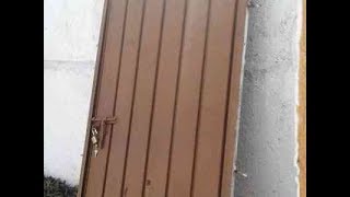Reparar fácil cierre puerta metálica (1ª parte)