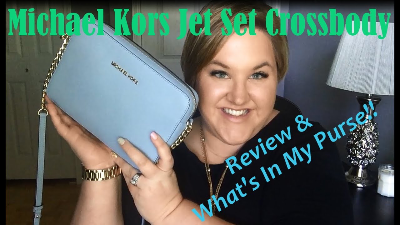 michael kors jet set crossbody review