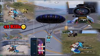 🤫43 KILLS PUBG GAMEPLAY | lg v60 thinq 5g | pubg mobile