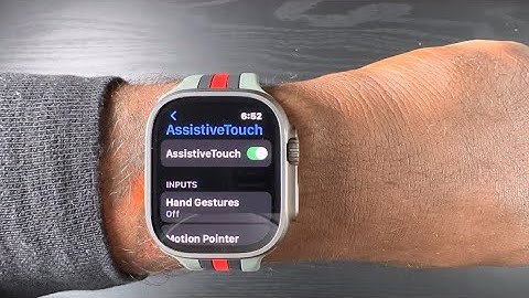 Apple Watch Ultra | This Feature Will Change Your Life | AssistiveTouch/Hand Gestures