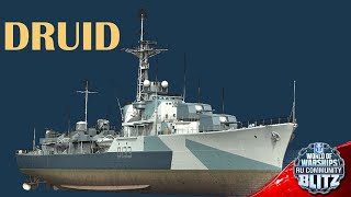 Обзор | Druid - бронебойный эсминец без торпед | WOWsB