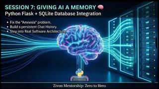 AI Chatbot Frontend with Flask & SQLite3 Database | Python Project | Part 02