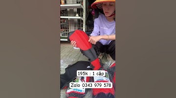 Cặp điệm bảo vệ chân khi cắt cỏ 🎀