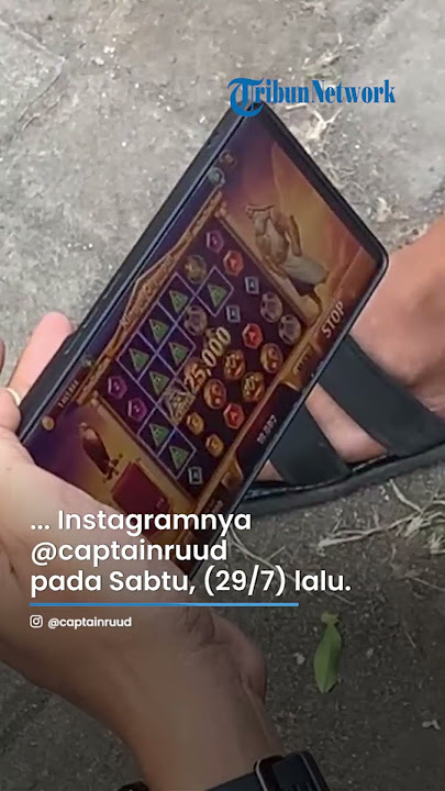 VIRAL Pria Berseragam ASN Diduga Main Judi Slot, Ternyata Pegawai Honorer Pemkot Ini
