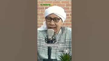 Jangan gengsi dalam bekerja!!  // -Buya Yahya
